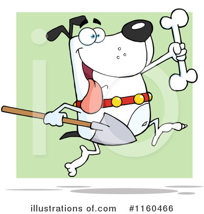 Royalty-Free (RF) Dog Clipart Illustration by Hit Toon - Stock Sample #1160466
