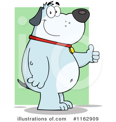 Royalty-Free (RF) Dog Clipart Illustration by Hit Toon - Stock Sample #1162909