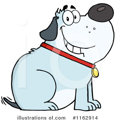 Royalty-Free (RF) Dog Clipart Illustration by Hit Toon - Stock Sample #1162914