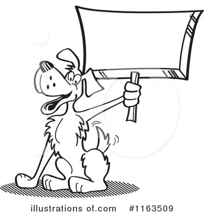 Royalty-Free (RF) Dog Clipart Illustration by Andy Nortnik - Stock Sample #1163509
