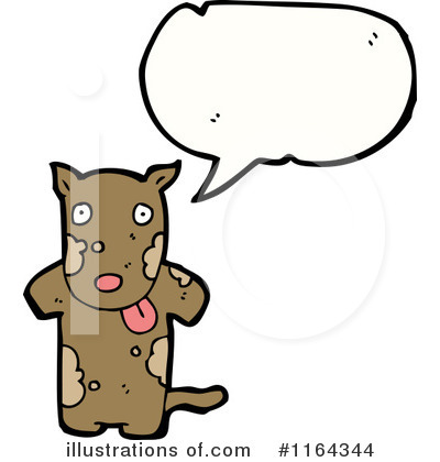 Royalty-Free (RF) Dog Clipart Illustration by lineartestpilot - Stock Sample #1164344