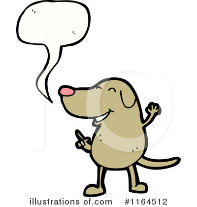 Royalty-Free (RF) Dog Clipart Illustration by lineartestpilot - Stock Sample #1164512