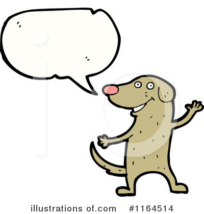 Royalty-Free (RF) Dog Clipart Illustration by lineartestpilot - Stock Sample #1164514