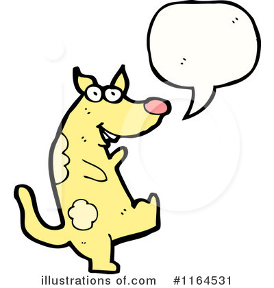 Royalty-Free (RF) Dog Clipart Illustration by lineartestpilot - Stock Sample #1164531