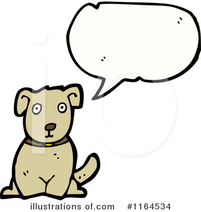 Royalty-Free (RF) Dog Clipart Illustration by lineartestpilot - Stock Sample #1164534