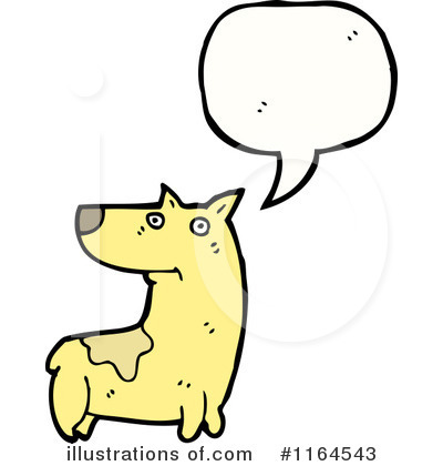 Royalty-Free (RF) Dog Clipart Illustration by lineartestpilot - Stock Sample #1164543