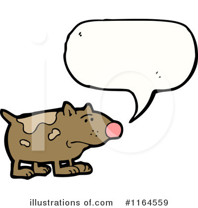 Royalty-Free (RF) Dog Clipart Illustration by lineartestpilot - Stock Sample #1164559