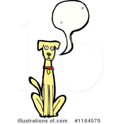 Royalty-Free (RF) Dog Clipart Illustration by lineartestpilot - Stock Sample #1164570