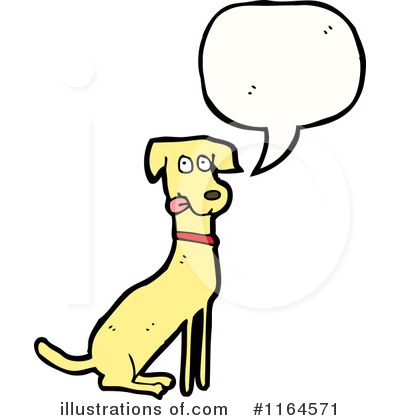 Royalty-Free (RF) Dog Clipart Illustration by lineartestpilot - Stock Sample #1164571