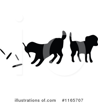Royalty-Free (RF) Dog Clipart Illustration by Prawny Vintage - Stock Sample #1165707