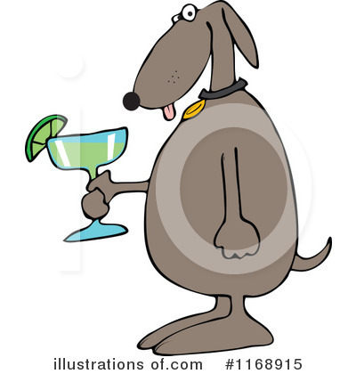 Royalty-Free (RF) Dog Clipart Illustration by djart - Stock Sample #1168915