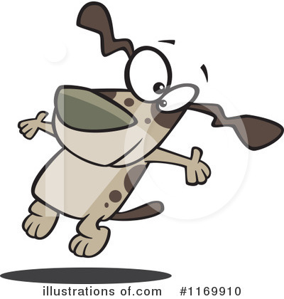 Royalty-Free (RF) Dog Clipart Illustration by toonaday - Stock Sample #1169910