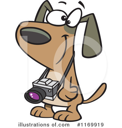 Royalty-Free (RF) Dog Clipart Illustration by toonaday - Stock Sample #1169919