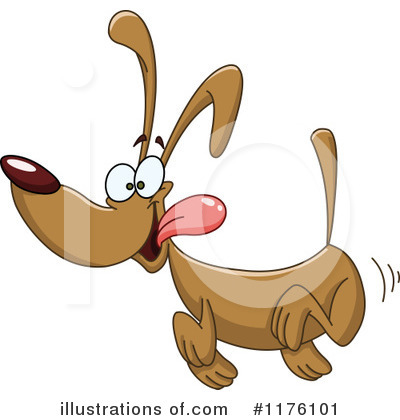 Royalty-Free (RF) Dog Clipart Illustration by yayayoyo - Stock Sample #1176101