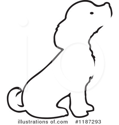 Royalty-Free (RF) Dog Clipart Illustration by Maria Bell - Stock Sample #1187293