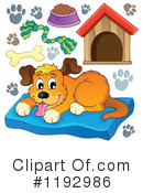 Dog Clipart #1192986 by visekart