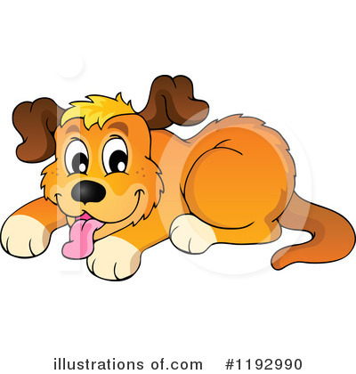 Royalty-Free (RF) Dog Clipart Illustration by visekart - Stock Sample #1192990