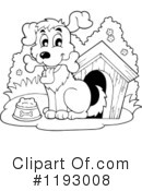 Dog Clipart #1193008 by visekart