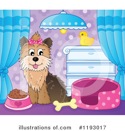 Royalty-Free (RF) Dog Clipart Illustration by visekart - Stock Sample #1193017