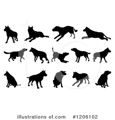 Royalty-Free (RF) Dog Clipart Illustration by AtStockIllustration - Stock Sample #1206102