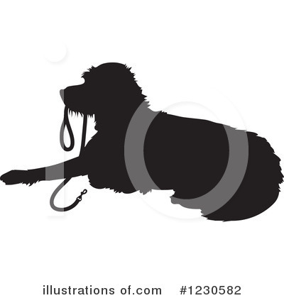 Royalty-Free (RF) Dog Clipart Illustration by Maria Bell - Stock Sample #1230582