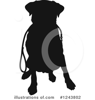 Royalty-Free (RF) Dog Clipart Illustration by Maria Bell - Stock Sample #1243802