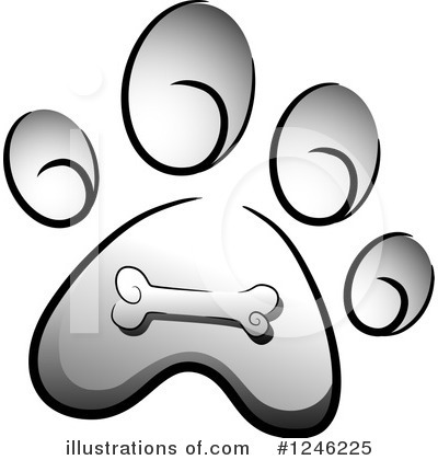 Royalty-Free (RF) Dog Clipart Illustration by BNP Design Studio - Stock Sample #1246225