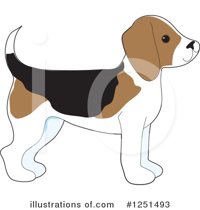 Royalty-Free (RF) Dog Clipart Illustration by Maria Bell - Stock Sample #1251493