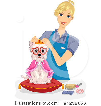 Royalty-Free (RF) Dog Clipart Illustration by BNP Design Studio - Stock Sample #1252656