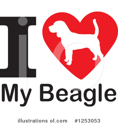 Royalty-Free (RF) Dog Clipart Illustration by Johnny Sajem - Stock Sample #1253053