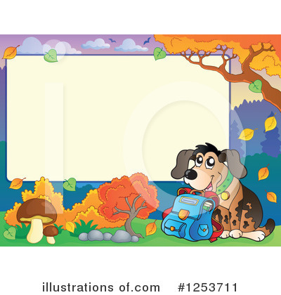 Royalty-Free (RF) Dog Clipart Illustration by visekart - Stock Sample #1253711