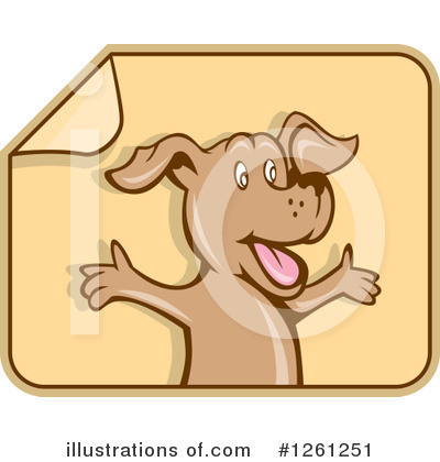 Royalty-Free (RF) Dog Clipart Illustration by patrimonio - Stock Sample #1261251