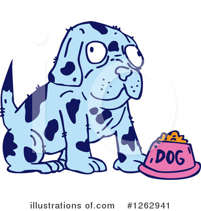 Royalty-Free (RF) Dog Clipart Illustration by patrimonio - Stock Sample #1262941