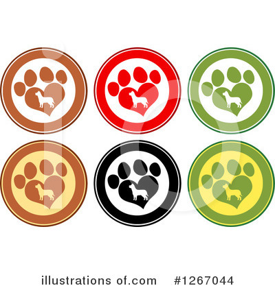 Royalty-Free (RF) Dog Clipart Illustration by Hit Toon - Stock Sample #1267044