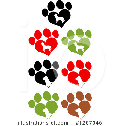Royalty-Free (RF) Dog Clipart Illustration by Hit Toon - Stock Sample #1267046