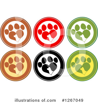 Royalty-Free (RF) Dog Clipart Illustration by Hit Toon - Stock Sample #1267049