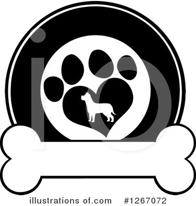 Royalty-Free (RF) Dog Clipart Illustration by Hit Toon - Stock Sample #1267072