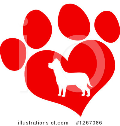 Royalty-Free (RF) Dog Clipart Illustration by Hit Toon - Stock Sample #1267086