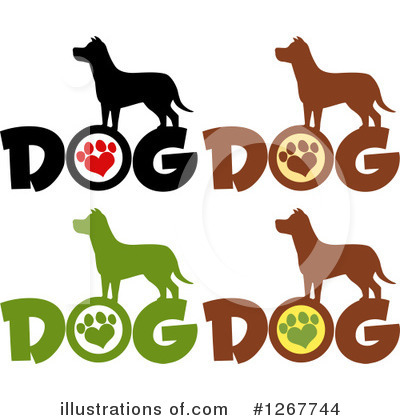 Royalty-Free (RF) Dog Clipart Illustration by Hit Toon - Stock Sample #1267744
