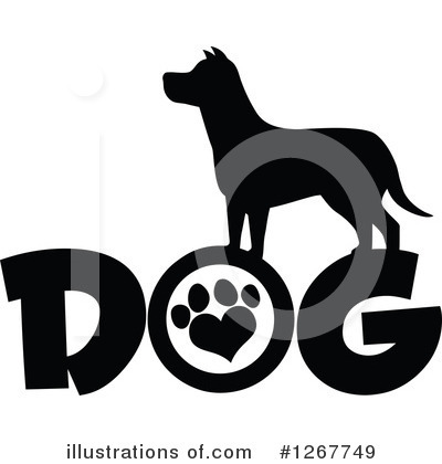 Royalty-Free (RF) Dog Clipart Illustration by Hit Toon - Stock Sample #1267749