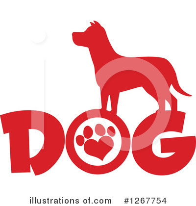 Royalty-Free (RF) Dog Clipart Illustration by Hit Toon - Stock Sample #1267754
