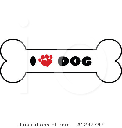 Royalty-Free (RF) Dog Clipart Illustration by Hit Toon - Stock Sample #1267767