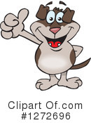 Dog Clipart #1272696 by Dennis Holmes Designs
