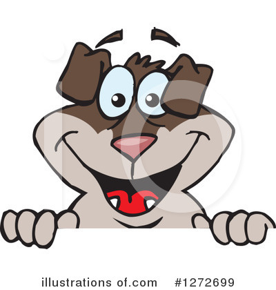 Royalty-Free (RF) Dog Clipart Illustration by Dennis Holmes Designs - Stock Sample #1272699