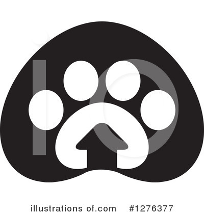 Pawprints Clipart #1276377 by Lal Perera
