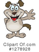 Dog Clipart #1278928 by Dennis Holmes Designs