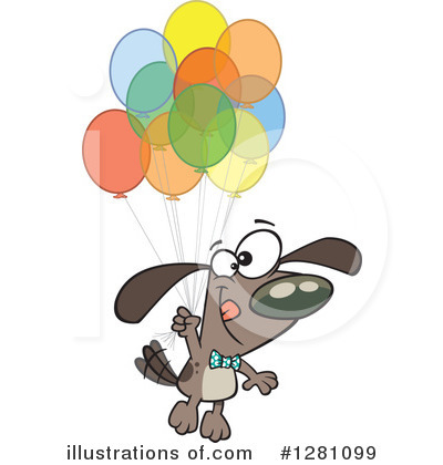Party Clipart #1281099 by toonaday