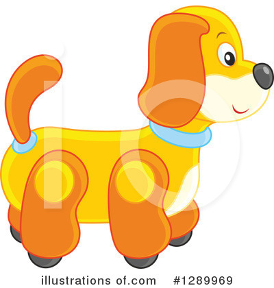 Royalty-Free (RF) Dog Clipart Illustration by Alex Bannykh - Stock Sample #1289969