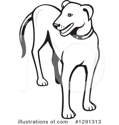 Royalty-Free (RF) Dog Clipart Illustration by patrimonio - Stock Sample #1291313