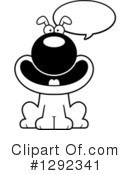Dog Clipart #1292341 by Cory Thoman